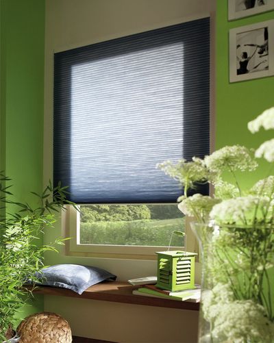 Pleated Blind Systems, Room shot "Private House" DUETTE®