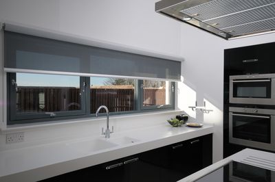 Roller Blind Systems, SG 4910, Room shot "Kenny Miller Home", Edinburgh, United Kingdom