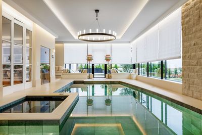 Roman Blind Systems, SG 2360, Colorama 2, Villa at the lake, Lucerne, Switzerland