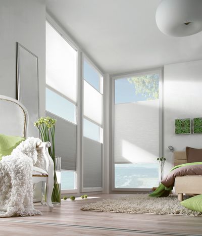 Pleated Blind Systems, SG 8500, DUETTE® Fixé Unix, 20002, DUETTE® Classic Dark, 20093, BB24