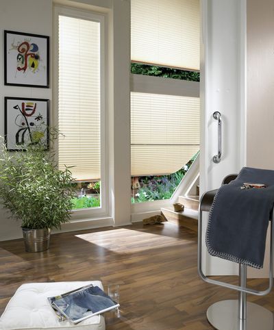 Pleated Blind Systems, Room shot "Private House"