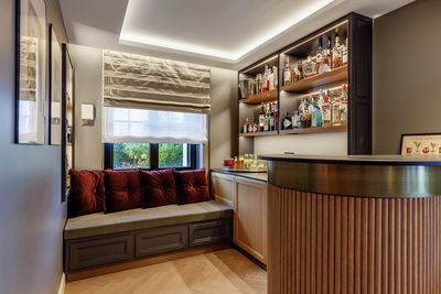 Roman Blind Systems, SG 2320, Colorama 2, Villa at the lake, Lucerne, Switzerland