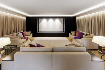 Curtain Systems, SG 5600, Customer Fabrics, Villa at the lake, Lucerne, Switzerland