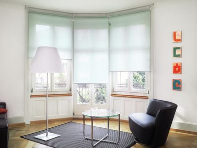 Roller Blind Systems, Room shot "Private Residence", Bern, Switzerland